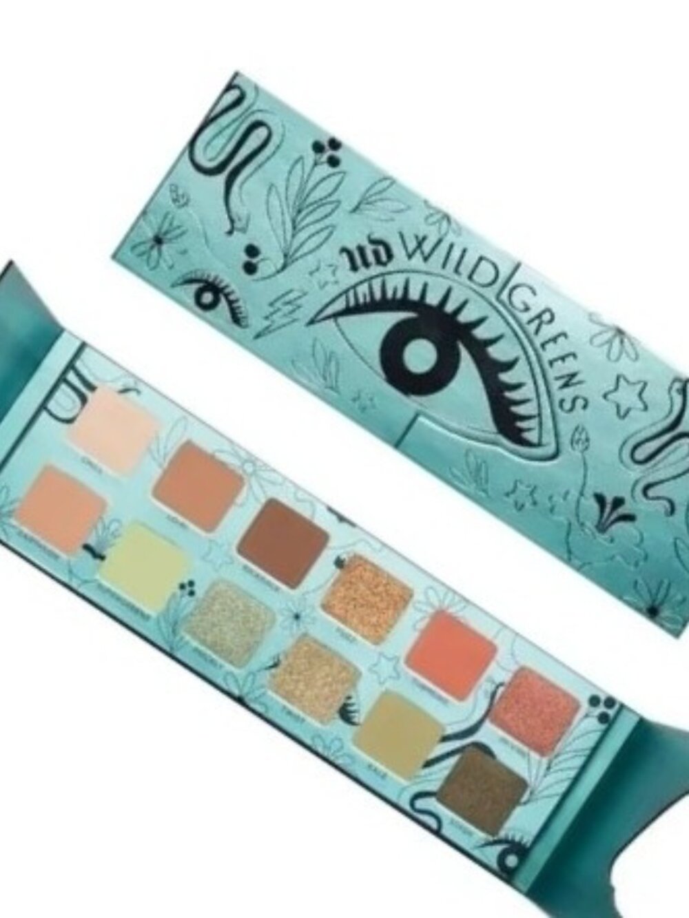45% SALE ✅Urban Decay WILD GREENS Eyeshadow Palette ✨ NEW IN BOX